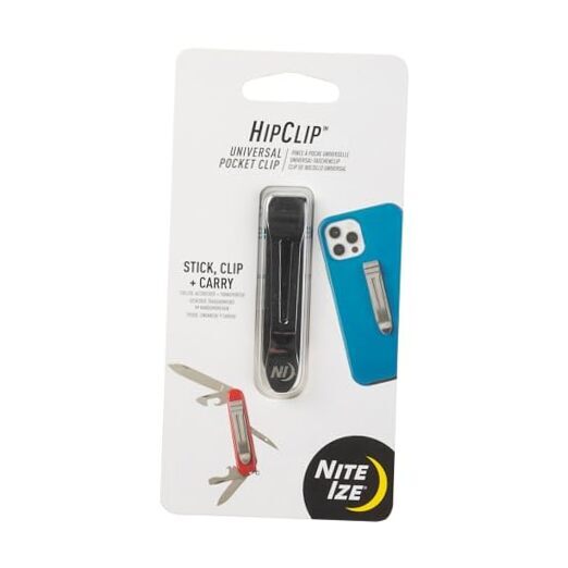 HipClip Universal - Stainless Steel Adhesive Clip - One Size Pocket Clip