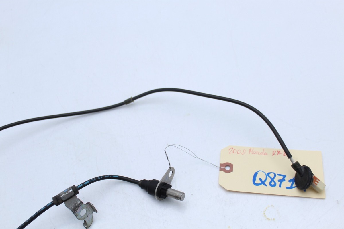 09-11 MAZDA RX-8 REAR LEFT DRIVER SIDE ABS WHEEL SPEED SENSOR