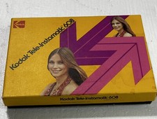 Vintage Kodak Tele-Instamatic 608 Camera Original Box w/ Manuel and Flash Bulbs