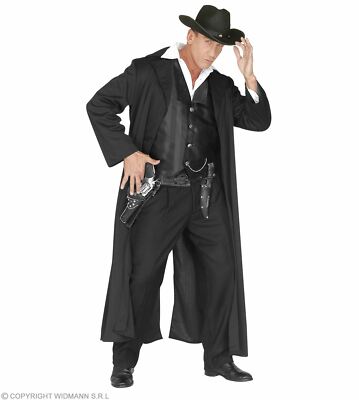 Kopfgeldjäger Kostüm Cowboy Verkleidung Revolverheld Wild West