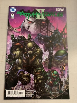 BATMAN / TEENAGE MUTANT NINJA TURTLES II #4 NM 2017 DC COMICS TMNT