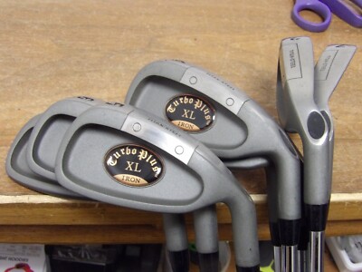 Turbo Plus XL Titan Steel Irons 3-PW Regular Flex Steel EXCELLENT!!