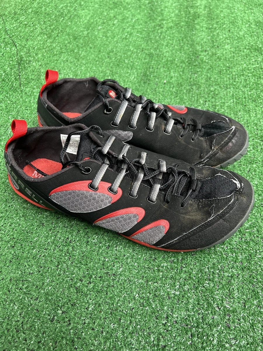 Merrell True Glove Black Molton Lava Vibram Barefoot Shoes J85529 Men s Size 10