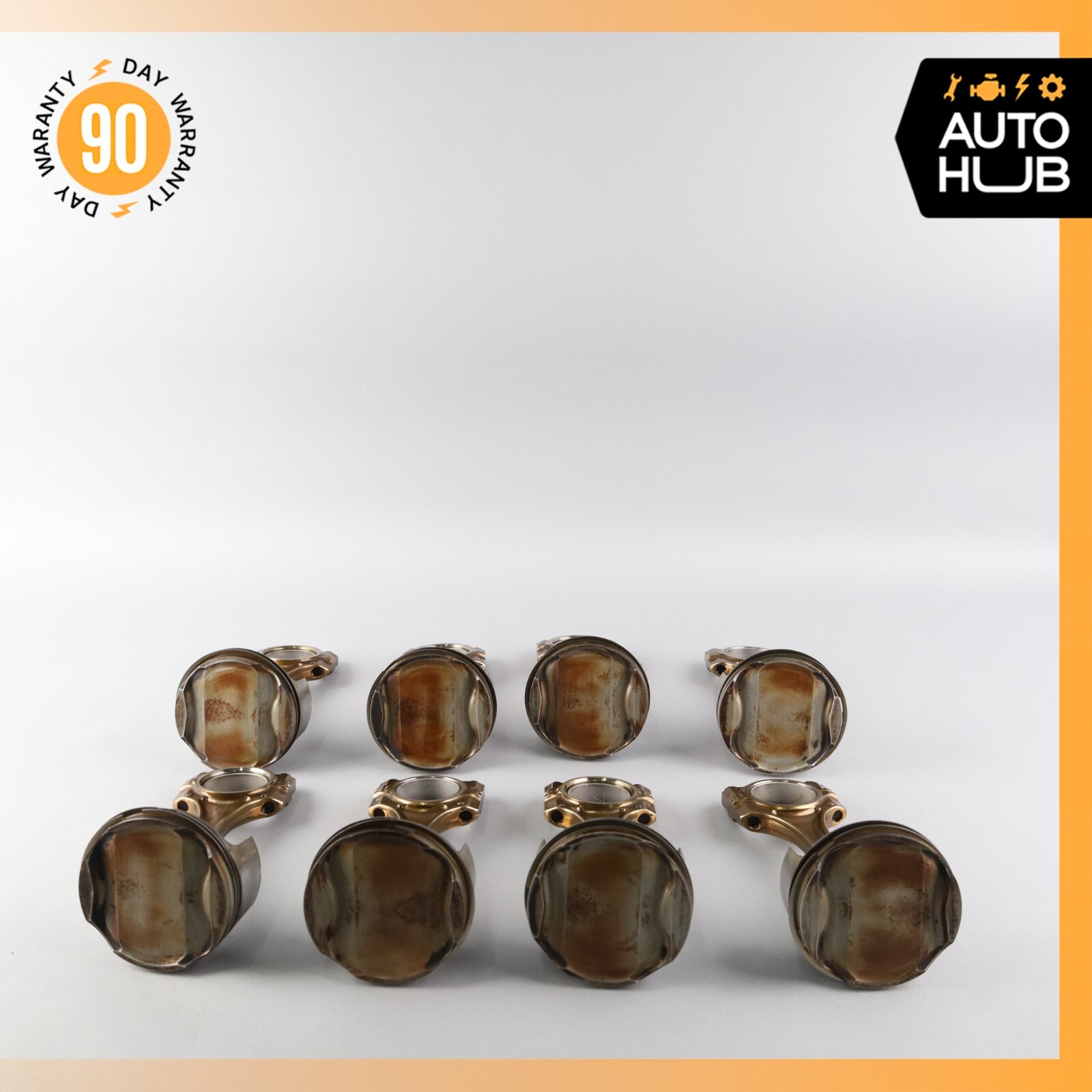 Maserati Quattroporte M139 4.7L Engine Motor Piston Connecting Rod Set OEM 68k