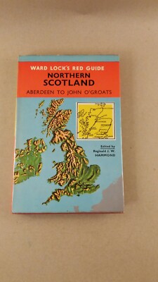 NORTHERN SCOTLAND - Ward Lock's Red Guide book  1966
