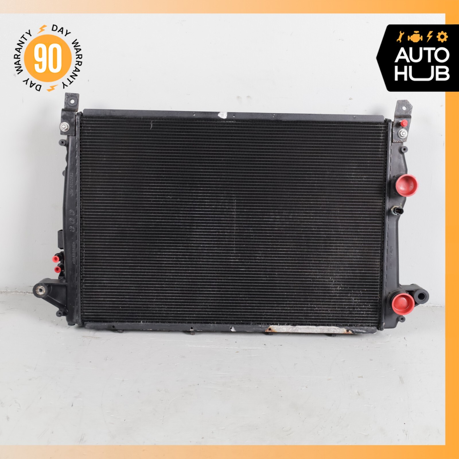 Maserati Quattroporte M139 4.2L Water Cooling Radiator A/C Condenser OEM 71k