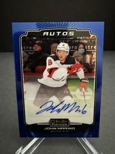 2022-23 O-pee-chee John Marino Autos Blue