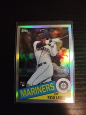 2020 Topps Chrome Kyle Lewis RC 85TC-22 1985 35th Anniversary Rookie Refractor