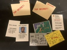 Product Image: Six Million Dollar Man Kenner - Oscar Goldman Replica briefcase Files  + Bigfoot