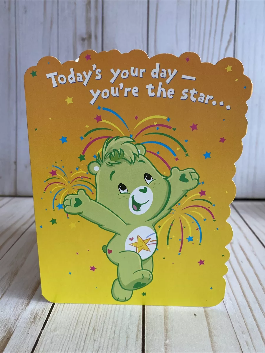 Care Bears Happy Birthday Card Very Special Is What You Are Oopsy