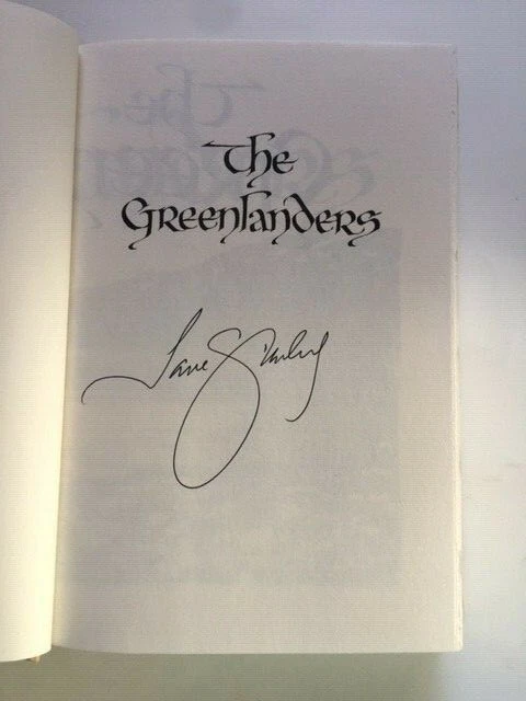 THE GREENLANDERS - 1ST. ED. SIGNED BY JANE SMILEY - Image 4 of 4