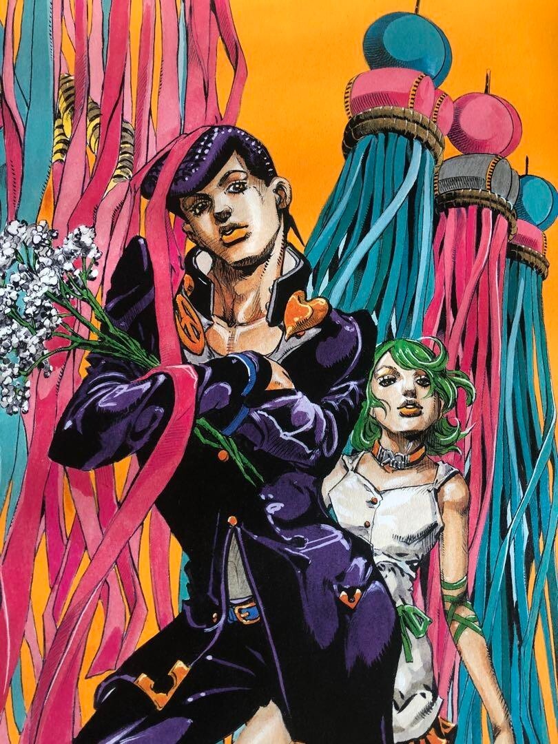 JoJo's Bizarre Adventure Exhibition 2012 Poster Scity Morio