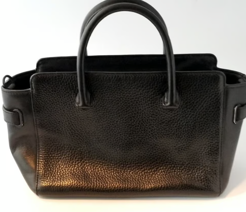 美品 COACH Tote Bag Black Turnlock Coach Black Blake Turn Lock Detail Zip Top Tote/Cross Body | eBay