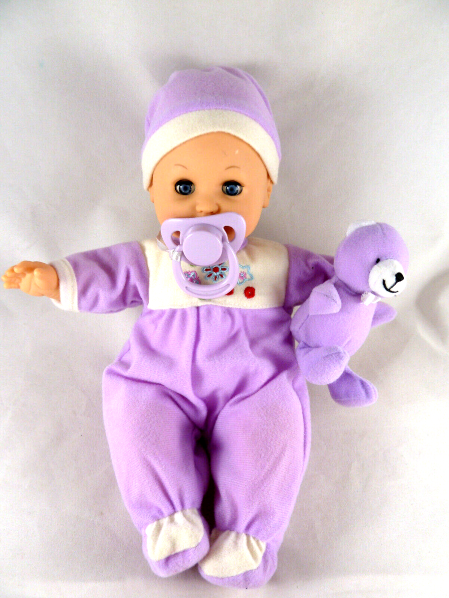 Vinyl & Cloth Baby Doll 11.5