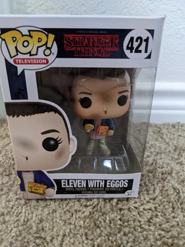 Funko Pop! Vinyl: Stranger Things - Eleven with Eggos #421