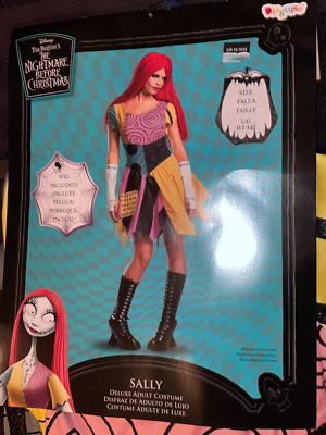 adult sally nightmare before christmas dress Adult Jack and Sally Nightmare Before Christmas Dress: Halloween Costume
