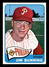1965 OPC O-Pee-Chee #20 Jim Bunning - NM-MT
