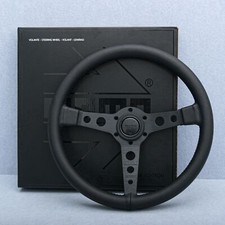 MOMO Prototipo P5 Black Edition 350mm Lenkrad Echtleder