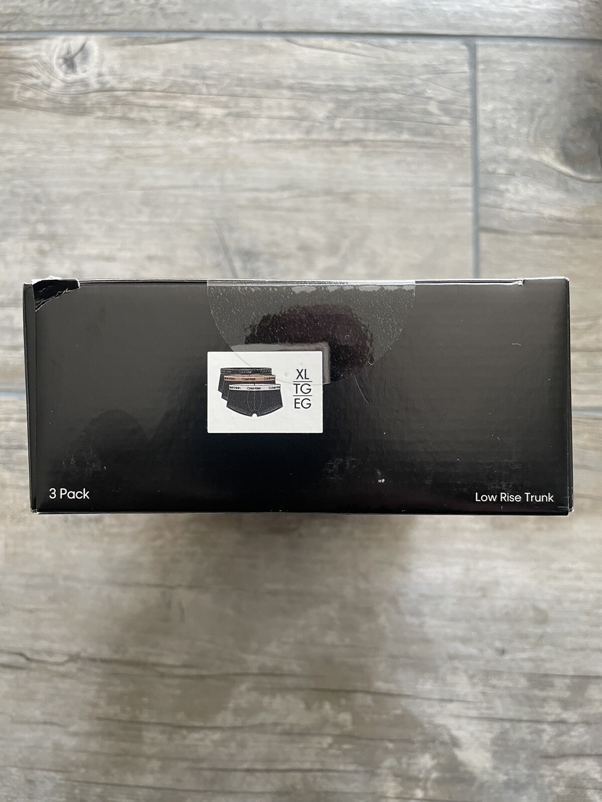 Calvin Klein Trunks Mens XL Black Microfiber Stretch Wicking Underwear thumbnail 4