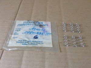 Lot Of 6 Associated Spring Barnes Group C0480 038 1000 Compression