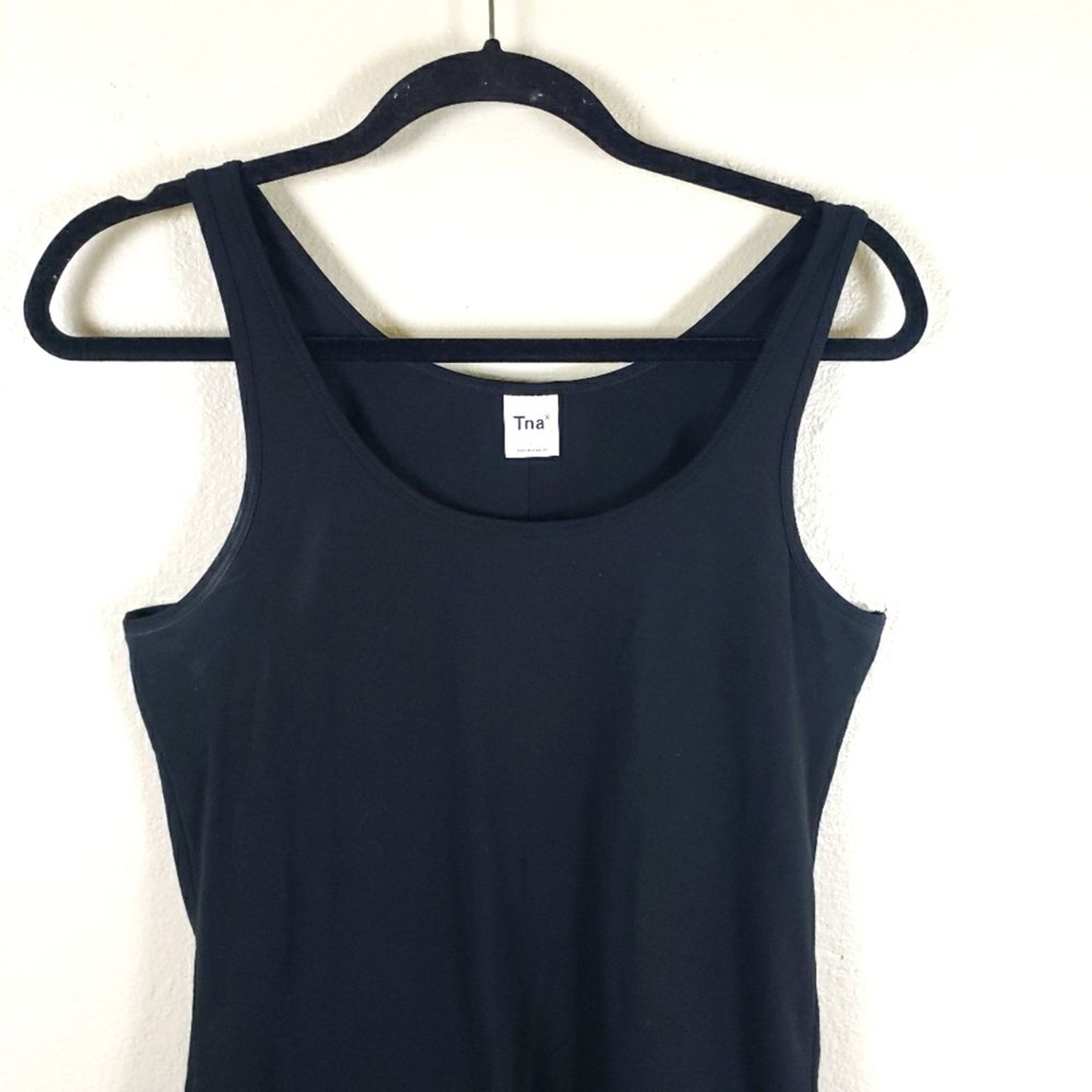 Aritza Tna Black Tight Stretchy Basic Bodycon Dre… - image 8