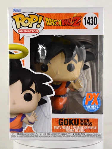 Funko Pop! Animation: Dragon Ball Z Goku With Wings #1430 PX Previews Exclusive