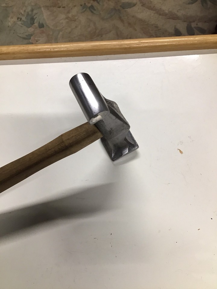 Vintage Panel Beating Hammer Body Repair Tinsmiths Hammer By F J