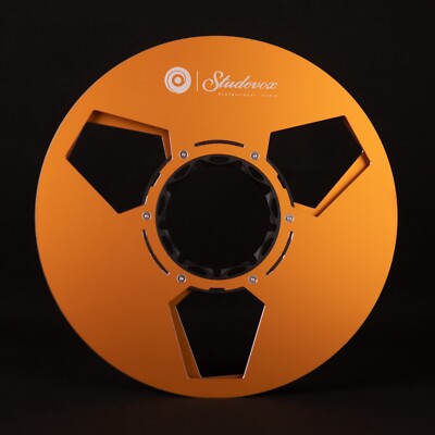Studevox 10.5'' Edge Polished Aluminium Empty Tape Reel For Reel Tape Recorders