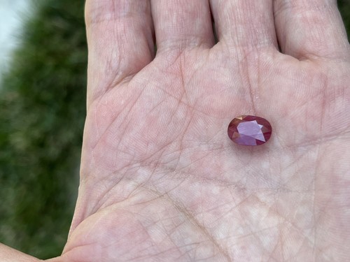 GIA Certified Natural Ruby Oval Cut Loose Gemstone 3.09 Carat - Picture 7 of 16