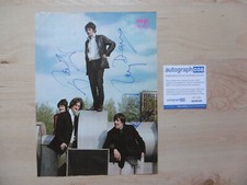 The Kinks Ray Dave Davies & Mick signed 8x11 inch magazine-page autographs ACOA The Kinks Ray Dave Davies & Mick signed 8x11 inch magazine-page autographs ACOA