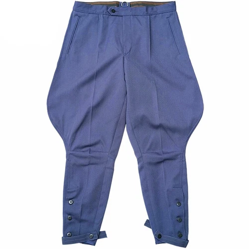 East German blue breeches trousers pants communist NVA DDR military Soviet TRAPO
