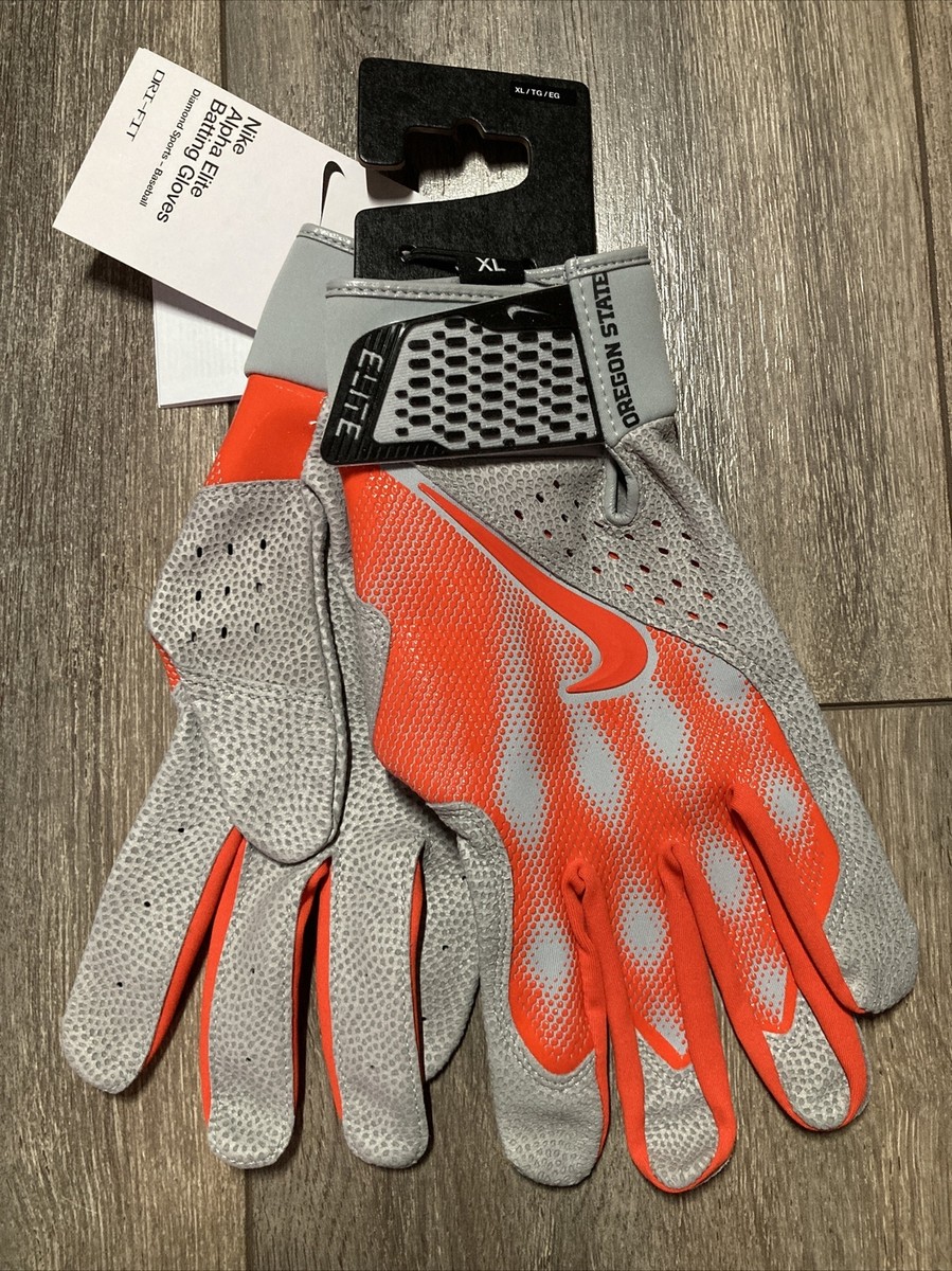 Nike Gloves Alpha Elite Batting Baseball Gloves Oregon State