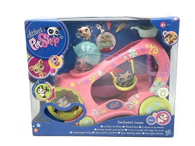 HASBRO LITTLEST PET SHOP LPS PAW POWERED CRUISER PET New Old Stock # NIB AD