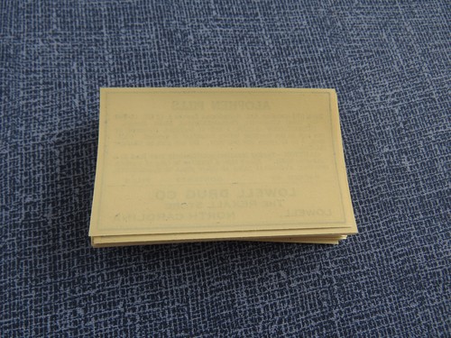 VINTAGE PHARMACY BOTTLE LABELS NOS REXALL ETC NORTH CAROLINA PHARMACIES **U-PICK - Picture 24 of 42