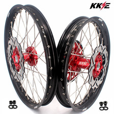 KKE 21-19 MX Rims for Suzuki RMZ250 2007-2018 RMZ450 2005-2017 Motorcycle Wheels