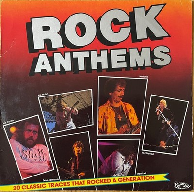 T.REX/KINKS/BOSTON/FREE/STEPPENWOLF/URIAH HEEP Rock Anthem OZ CONCEPT VG++/VG++