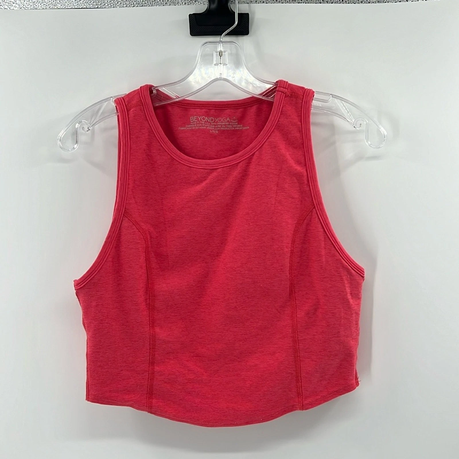 beyond-yoga spacedye motivate cropped heather tank-top