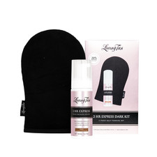 Self Tan Travel Size Kit Dark Bronzing Mousse Applicator Mitt 1.6 Fl Oz
