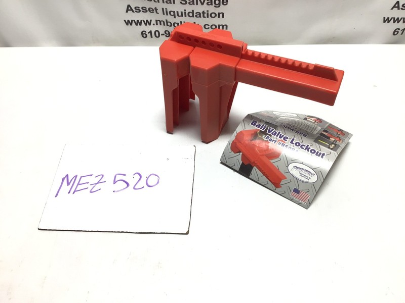 Brady Prizing BS08A 2-8" Ball Valve Lockout
