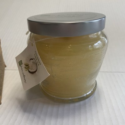 Home Interiors Coconut Lime Ice 12oz Jar Candle