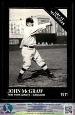 1991 Conlon Collection TSN #171 Chief Meyers No MLB Logo New York Giants 4.1C