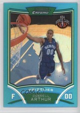 2008-09 Bowman Draft Picks & Stars Chrome Blue Refractor 5/99 Darrell Arthur 0k0