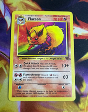 Wizards of the Coast Flareon 19/64 Jungle Rare Regular Unlimited ENG 1999 70HP