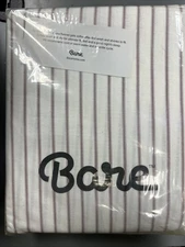 Bare Home Flannel Sheet Set Prints - 100% Cotton - Deep Pocket - FULL Striped