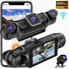 1080P 4 Channel Wifi Dash Cam Driving Recorder HD Car Front Rear Camera G-Sensor