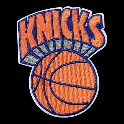 New York Knicks Vintage Style Patch. Embroidered. Iron On. 3''