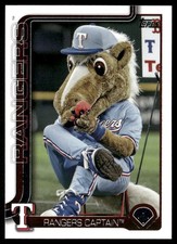 Rangers Captain 2025 Topps Mascots #M-24 Texas Rangers