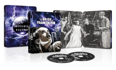 The Bride of Frankenstein - 90th Anniversary Limited Edition Steelbook 4K Ultr