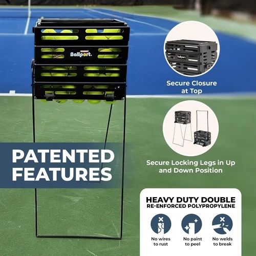 Tourna Ballport Tennis Ball Hopper - Thumbnail 4