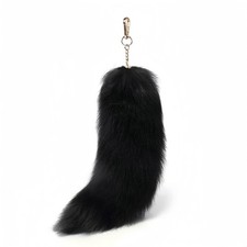 Faux Fox Tail Fur Keychain Cosplay Costume Tails Handbag Accessory Key Chain ...